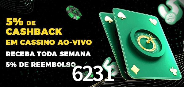 Promoções do cassino ao Vivo 6231